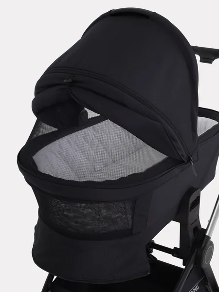 Изображение товара Детская универсальная коляска MOWbaby Zoom 2в1 / RA086 (Silver Black)