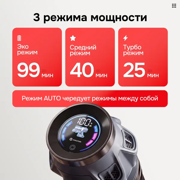 Изображение товара Вертикальный пылесос Evolution Airo LDS V50 Pro Ultra