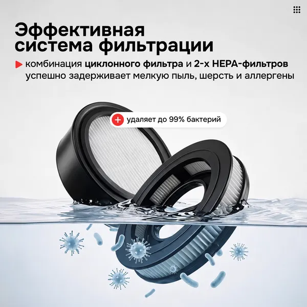 Изображение товара Вертикальный пылесос Evolution Airo LDS V50 Pro Ultra
