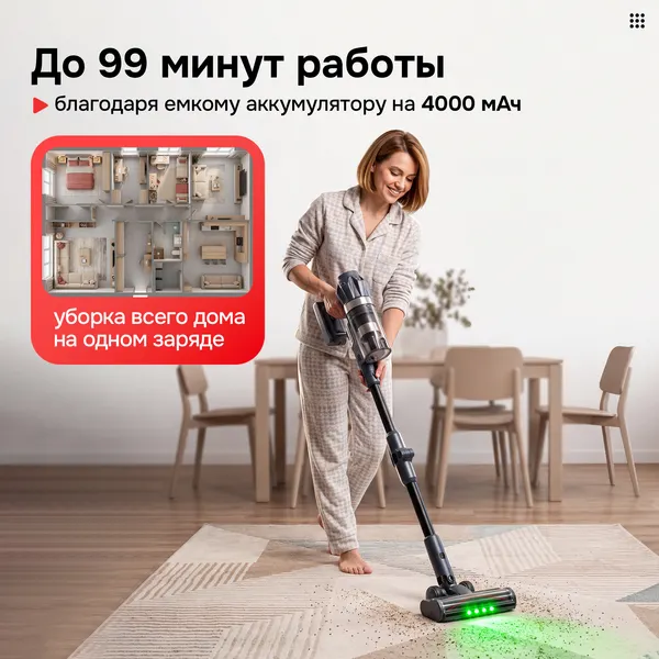 Изображение товара Вертикальный пылесос Evolution Airo LDS V50 Pro Ultra
