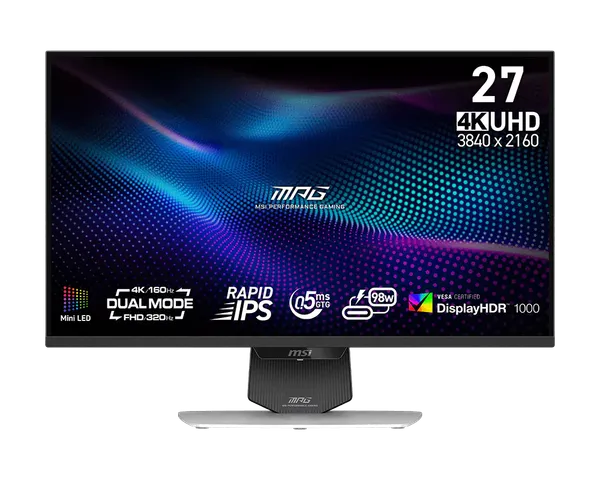 Изображение товара Монитор MSI MPG 274URDFW E16M (9S6-3CF09H-030)
