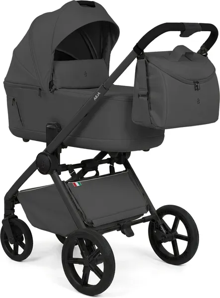 Изображение товара Детская универсальная коляска Sweet Baby 2в1 SBL Alba (темно-серый)
