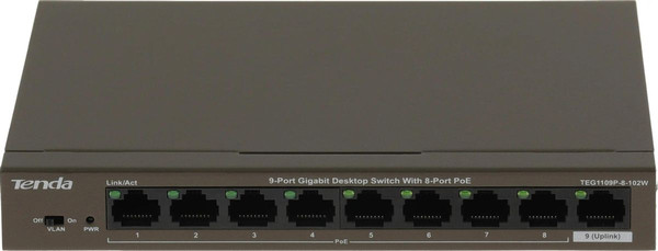 Изображение товара Коммутатор IP-COM G1109P-8-102W