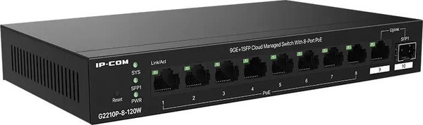 Изображение товара Коммутатор IP-COM G2210P-8-120W
