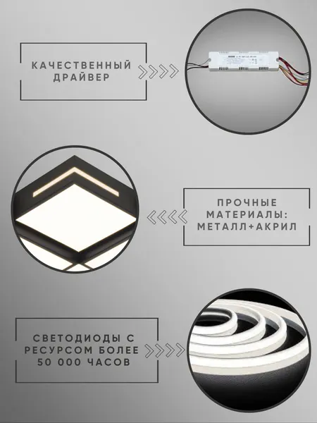 Изображение товара Люстра Aitin-Pro MK7826/4 (черный)