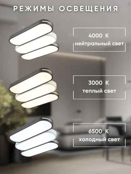 Изображение товара Люстра Aitin-Pro MK8545/3 (белый/черный)