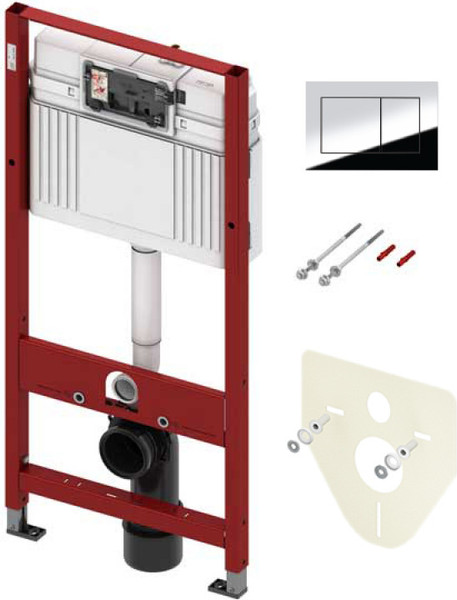 Изображение товара Унитаз подвесной с инсталляцией Grossman GR-4499SQ + TECE Kit 9400412 (с кнопкой)