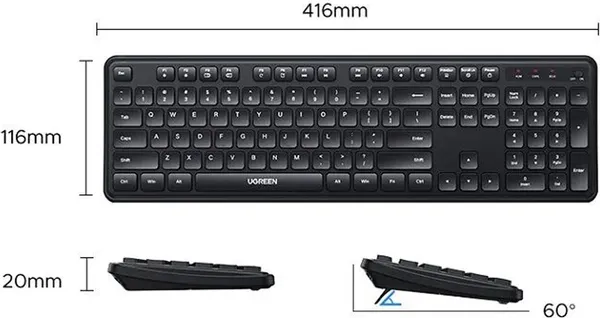 Изображение товара Клавиатура Ugreen K331 / 55654 (черный)