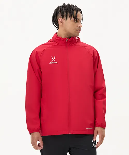 Изображение товара Куртка Jogel Premier PerFormPROOF FZ Rain Jacket (красный R2, XXL)