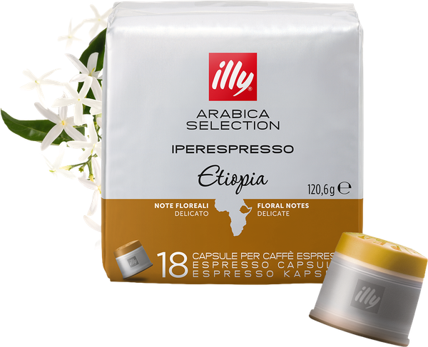 Изображение товара Кофе в капсулах illy Iperespresso Эфиопия Средней обжарки (18шт)