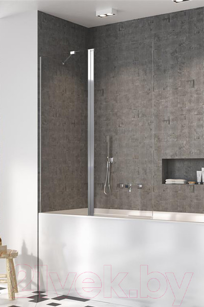 Изображение товара Стеклянная шторка для ванны Radaway Nes PND II 120/L / 10009120-01-01L