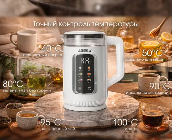 Изображение товара Электрочайник Aresa AR-3488