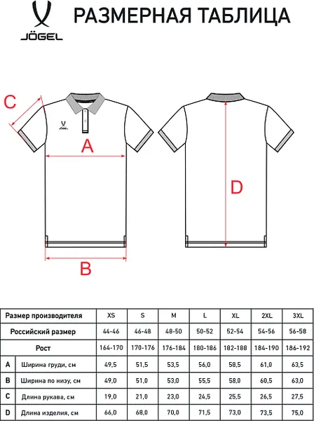 Изображение товара Футболка Jogel Essential CVC Polo (темно-синий, S)