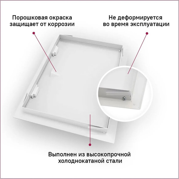 Изображение товара Люк ревизионный ЛючкиБел ЛММ 25х25