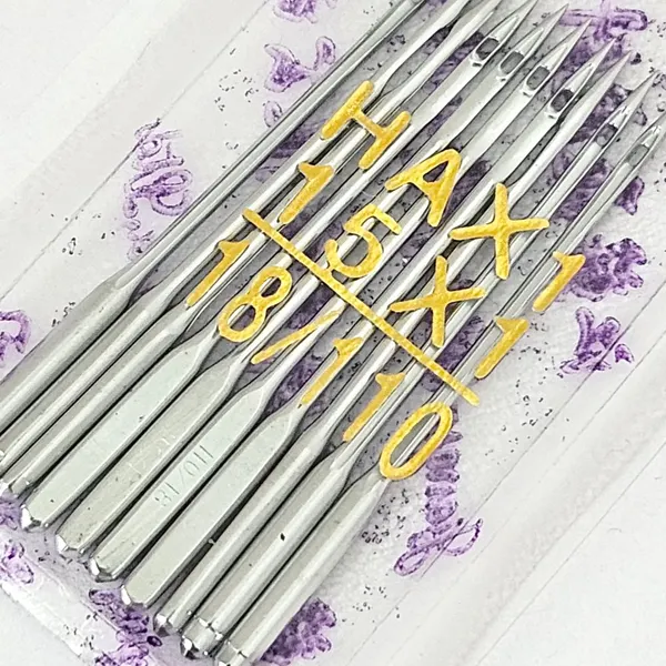 Изображение товара Набор игл для бытовой швейной машины FLYING TIGER Universal HAx1 110-10 (10шт)