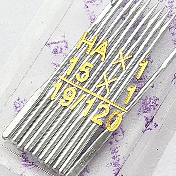 Изображение товара Набор игл для бытовой швейной машины FLYING TIGER Universal HAx1 120-10 (10шт)