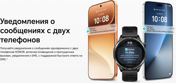Изображение товара Умные часы HONOR Watch 6 (Shadow Black)