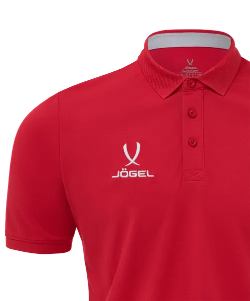 Изображение товара Футболка Jogel Premier PerFormDRY CVC Polo (красный R2, XXL)