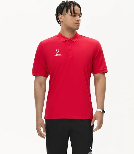 Изображение товара Футболка Jogel Premier PerFormDRY CVC Polo (красный R2, XXL)