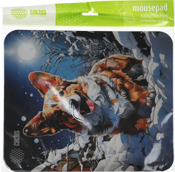 Изображение товара Коврик для мыши Cactus Corgi / cs-mpc-d13m