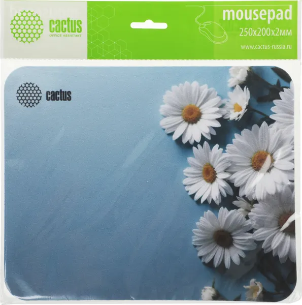 Изображение товара Коврик для мыши Cactus Daisies / cs-mpc-d07s