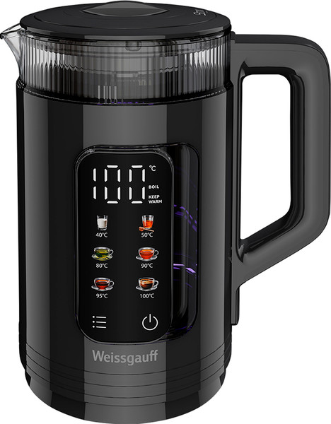 Изображение товара Электрочайник Weissgauff WK 1540 EasyFill Db Touch BodyCool