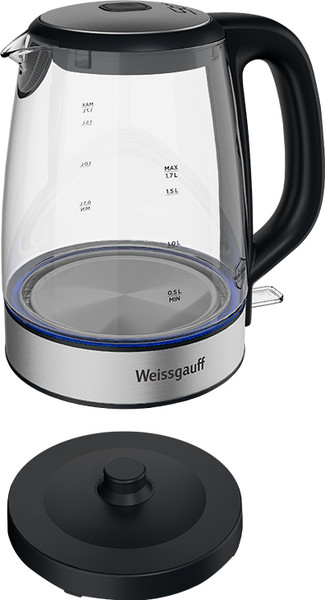 Изображение товара Электрочайник Weissgauff WK 1712 EcoGlass Nero