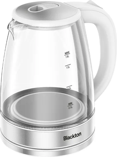 Изображение товара Электрочайник Blackton Bt KT1729G (белый/сталь)