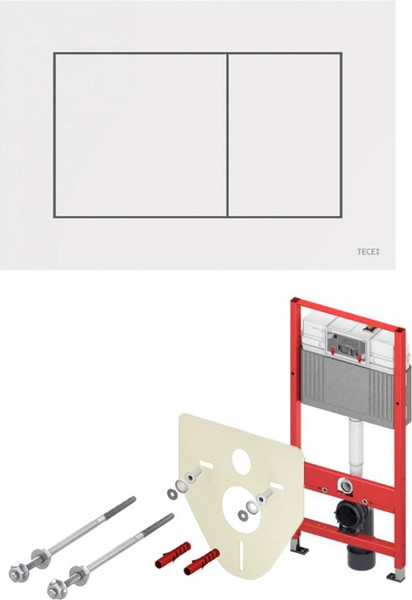 Изображение товара Унитаз подвесной с инсталляцией Grossman GR-4455SQ + TECE Kit 9400413 с сиденьем, с кнопкой
