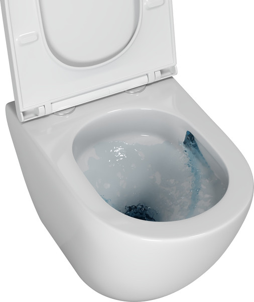 Изображение товара Унитаз подвесной с инсталляцией Grossman GR-4455SQ + TECE Kit 9400412 (с сиденьем, с кнопкой)