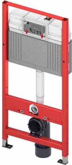 Изображение товара Унитаз подвесной с инсталляцией Grossman GR-4455SQ + TECE Kit 9400412 (с сиденьем, с кнопкой)