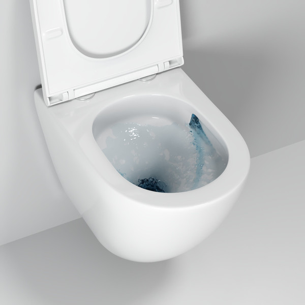 Изображение товара Унитаз подвесной с инсталляцией Grossman GR-4455SQ + TECE Kit 9400412 (с сиденьем, с кнопкой)