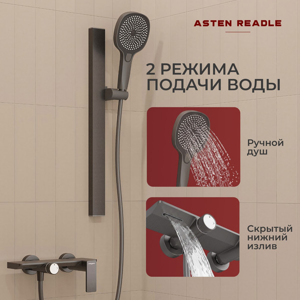 Изображение товара Смеситель Asten Readle AR2005-GR