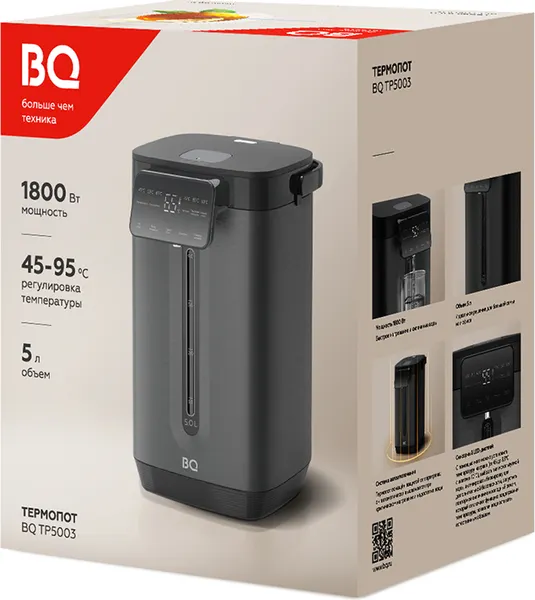 Изображение товара Термопот BQ TP5003 (черный)
