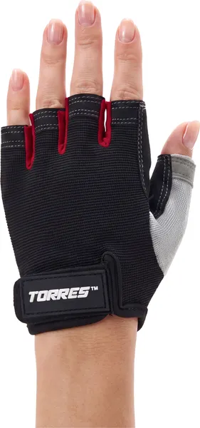 Изображение товара Перчатки для пауэрлифтинга Torres PL6265M (р.M, черный)