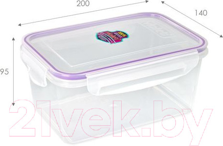 Изображение товара Контейнер Violet 93160 (1.6л, прозрачный)