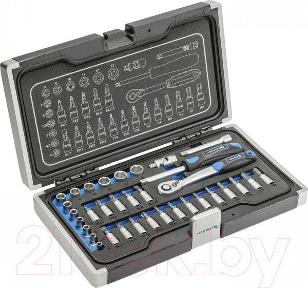 Изображение товара Универсальный набор инструментов Hoegert HT1R464