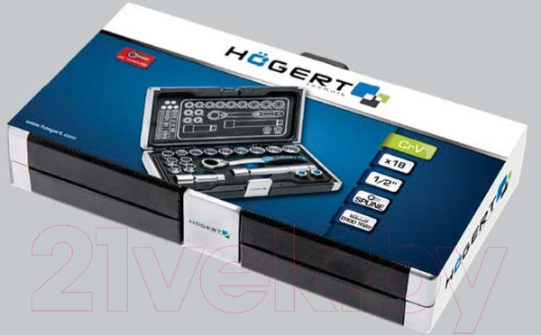 Изображение товара Универсальный набор инструментов Hoegert HT1R478