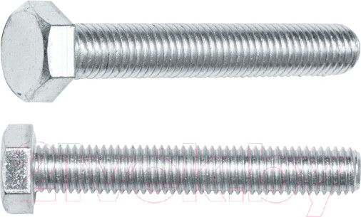 Изображение товара Болт Starfix Шестигранный М6x14 DIN 933 прочность 5.8 / SMV1-13467-5 (5кг, оцинкованный)