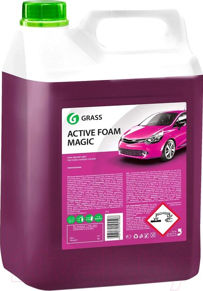 Изображение товара Очиститель кузова Grass Active Foam Magic / 110324 (6кг)