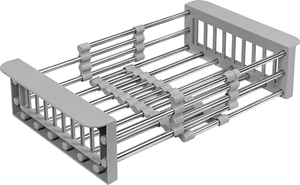 Изображение товара Мойка кухонная Arfeka ECO AR 55x50+CL AR+DS AR (Satin Decor Millet, с дозатором и коландером)