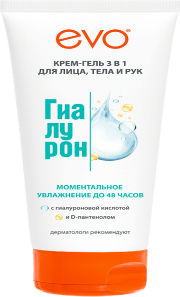 Изображение товара Крем для тела EVO laboratoires Гиалурон Моментальное увлажнение (200мл)