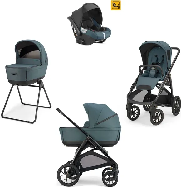 Изображение товара Детская универсальная коляска Inglesina 3 в 1 Aptica XT Darwin i-Size Himalaya / KA71T0HMB-F (Blue)