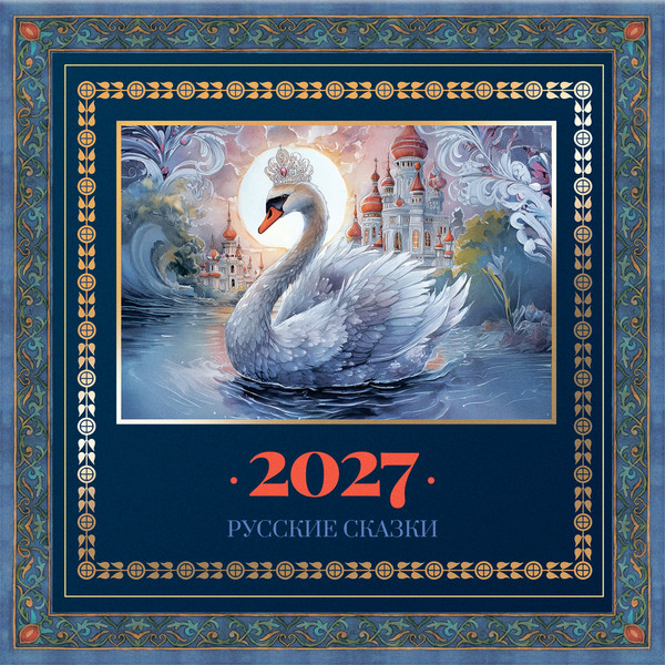 Изображение товара Календарь настенный BG Русские сказки / 391070 (2027г)