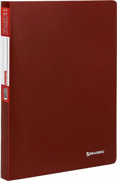 Изображение товара Папка для бумаг Brauberg Office / 271328 (красный)