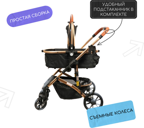 Изображение товара Тележка-переноска Mr. Kranch Большая / MKR542496 (разноцветная)