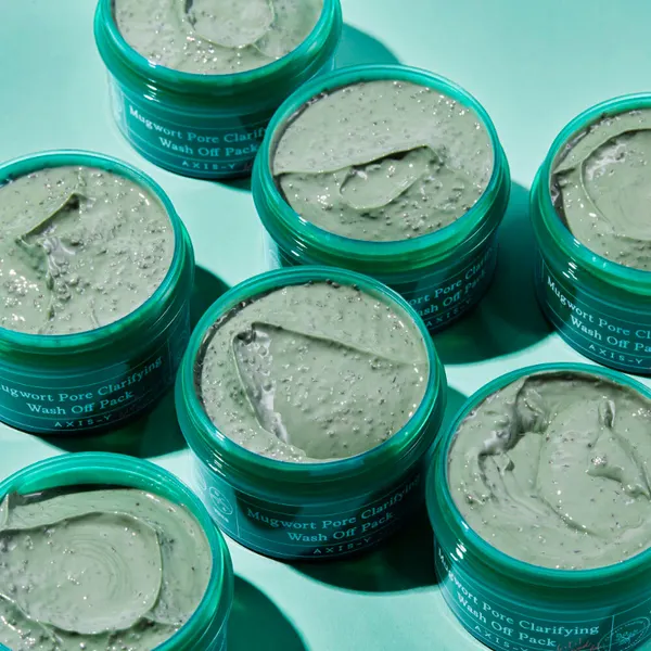 Изображение товара Маска для лица кремовая AXIS-Y Mugwort Pore Clarifying Wash Off Pack (100мл)