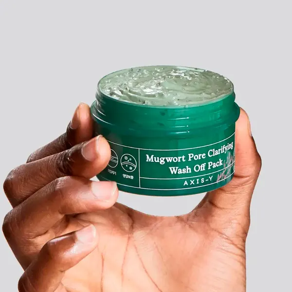 Изображение товара Маска для лица кремовая AXIS-Y Mugwort Pore Clarifying Wash Off Pack (100мл)