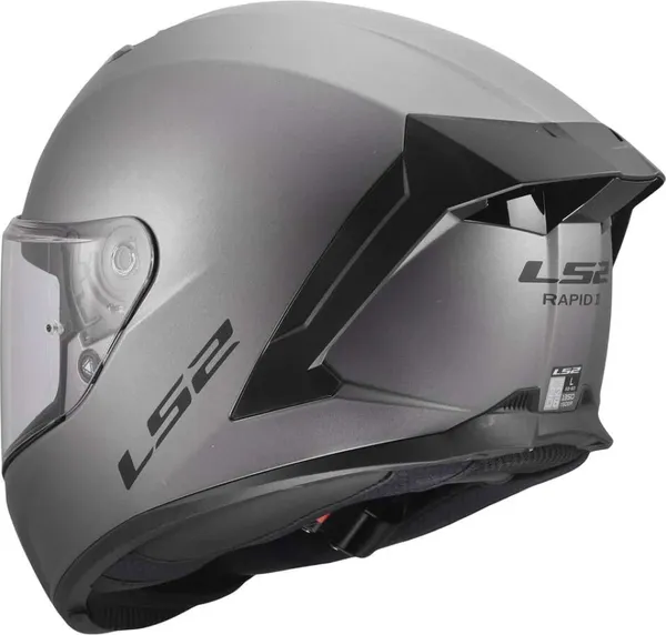 Изображение товара Мотошлем LS2 FF820 Rapid III Solid (XL, матовый титан)