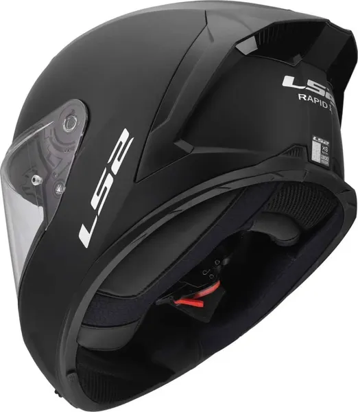 Изображение товара Мотошлем LS2 FF820 Rapid III Solid (XS, черный матовый)